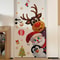 Wall Stickers Removable Vinyl Cute Christmas Characters Nursery Decoration Wall Decal Decals For Ki 2
