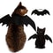Black Bat Wings Harness Costume, Halloween Cute Pet Clothes, Cosplay Cat & Dog Party Outfit