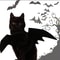 Black Bat Wings Harness Costume, Halloween Cute Pet Clothes, Cosplay Cat & Dog Party Outfit