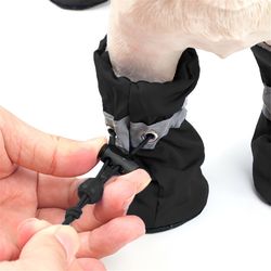 water-resistant dog shoes for small dogs protect your pet's paws and keep them dry,outdoor rain boots for dogs