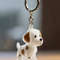 DIY Dog Fur Keepsake Pendant Clear Pet Hair Memorial Capsule For Keychain Puppy Hair Storage Contai 2