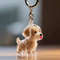 DIY Dog Fur Keepsake Pendant Clear Pet Hair Memorial Capsule For Keychain Puppy Hair Storage Contai 3