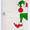 Christmas Decorations Welcome To Whoville Furry Green Santa Lair Decal Art Waterproof Christmas Sti 0