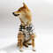 Essential Fur Collar Cotton Pet Outfits Frenchie Gear, Stylish Winter Pet Jacket Clothes Grid, Durable Warm Small Dogs