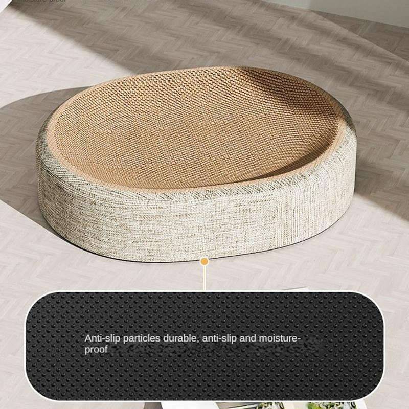 Cat Accessories Cat Scratching Board Protect Your Sofa Durable Sisal Weaving Wearresistant Cat Nest 4