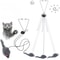 Best Hanging jumping toy cat relief for boredom, Elastic cat stick elastic clip door swing, Hanging door mouse teasing