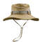 Safari Hunting Hiking Hat Mesh UV Protection Wide Brim Panama Essential Summer Men Bucket Hat Outdo 0