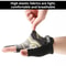 Summer Fishing Road Sub Sunscreen and Anti Slip Ice Silk Breathable Thin Three Finger Gloves, High Quality Fishing