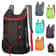 Ultra Lightweight Waterproof Daypack for Camping Hiking Travel, Compact Folding Backpack, Durable Nylon Fabric Sports