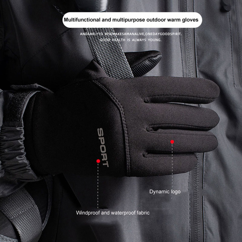 Ultimate GTUBIKE Winter Warm Cycling Waterproof Gloves Driving Motorcycle Ski Essential Windproof S 4