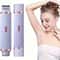 Portable wet and dry body hair remover, two in one women's electric shaver for smooth, precise results on face, legs