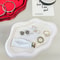 Decorative Cloud-Shaped Jewelry Tray for Earrings, Bracelets & Necklaces - Perfect Home Decor Gift for Men and Women