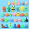 Set Baby Cute Animals Bath Toy Swimming Water Toys for Kids Wash Play