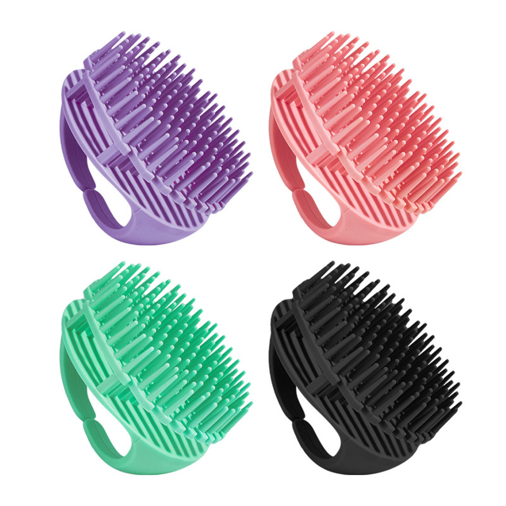 Massage Brush Hair Washing, Silicone Shampoo Scalp Hair, Head Body Scalp Massager, Brush Scalp Exfoliator Brush, Head