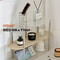 Bathroom Accessories Stainless Steel Toothbrush Holder, Home Decoration Tool Toothpaste Makeup Brush Storage Rack Brush