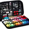 Sewing Kit with Threads, Needles Storage Bag, Scissors, DIY Embroidery Sewing Box Set