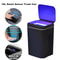 Electric Touchless Smart Bin, Automatic Sensor Trash Can, Waterproof Garbage Bucket with Lid for Home