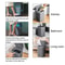 Electric Touchless Smart Bin, Automatic Sensor Trash Can, Waterproof Garbage Bucket with Lid for Home