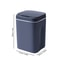 Electric Touchless Smart Bin, Automatic Sensor Trash Can, Waterproof Garbage Bucket with Lid for Home