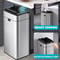 Large Capacity Smart Trash Can, Automatic Sensor, Stainless Steel Garbage Bin for Kitchen