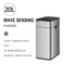 Large Capacity Smart Trash Can, Automatic Sensor, Stainless Steel Garbage Bin for Kitchen