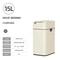 Smart Trash Can Stainless Steel Waste Bin for Kitchen, High Garbage Bin Wastebasket