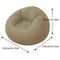 PVC Lounger Seat, Large Lazy Inflatable Sofa Chairs, Bean Bag Sofas, Pouf Puff Couch for Tatami & Living Room