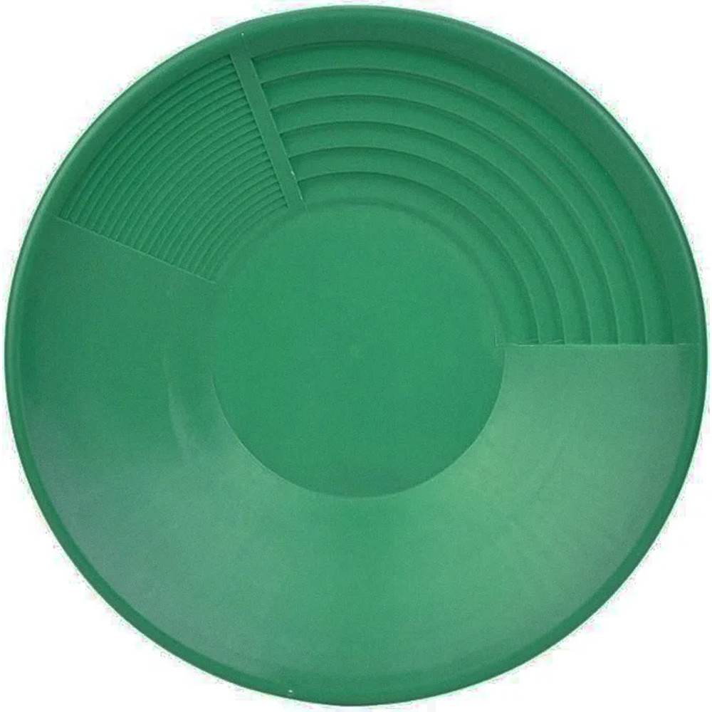 Gold Panning Equipment, Plastic Gold Pan Basin Nugget Mining, River Dredging Prospecting Tool