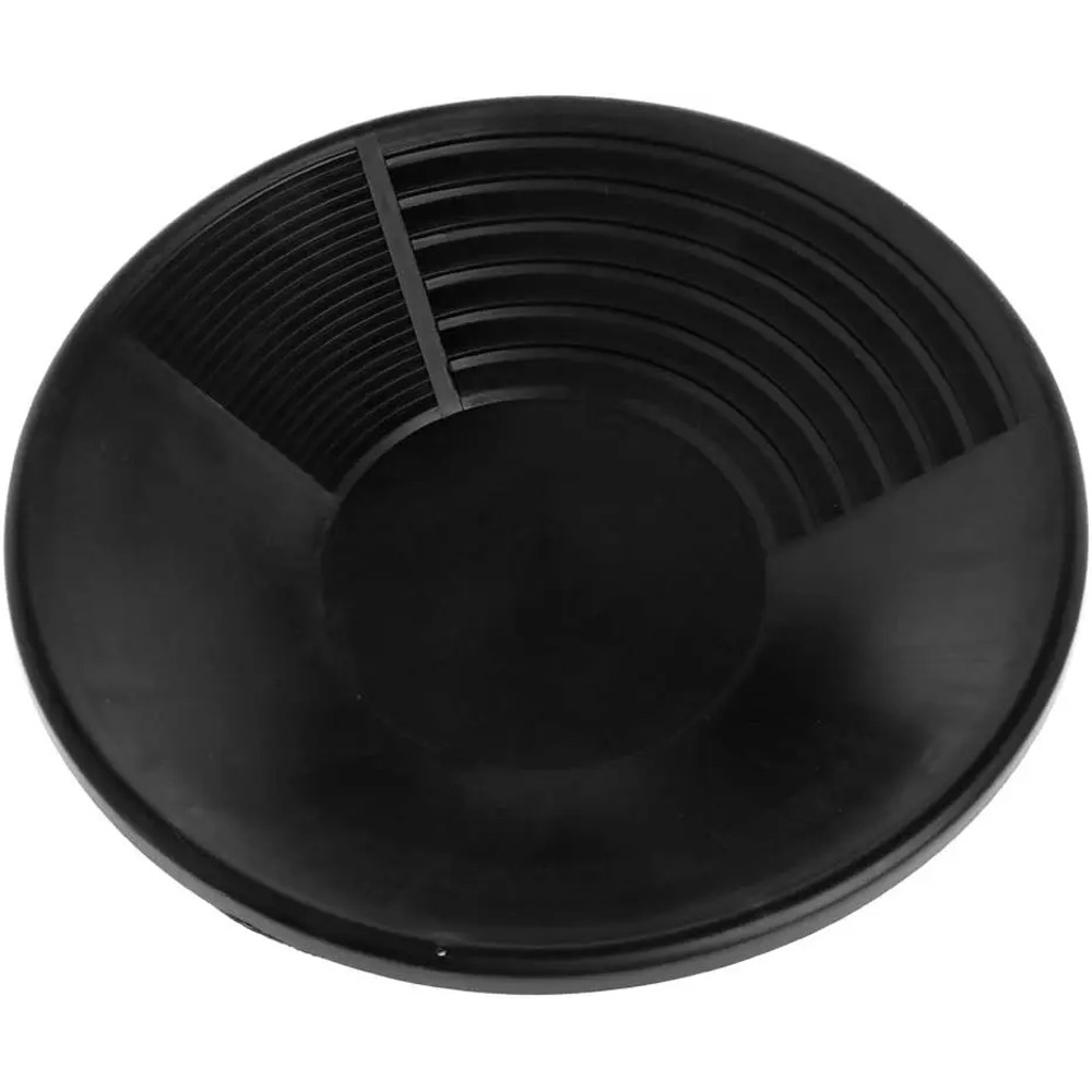 Gold Panning Equipment, Plastic Gold Pan Basin Nugget Mining, River Dredging Prospecting Tool