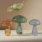 Hydroponic Flower Plant Decoration, Mini Mushroom Glass Vase, Creative Table Vase