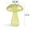 Hydroponic Flower Plant Decoration, Mini Mushroom Glass Vase, Creative Table Vase