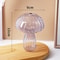 Hydroponic Flower Plant Decoration, Mini Mushroom Glass Vase, Creative Table Vase