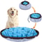 Foldable Dog Nosework Feeding Mat, Washable Felt Pet Sniffing Pad, Toy Dog Training Natural Foraging Snuff Mat