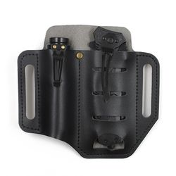 universal belt storage cover case, knife tactical pen holster, outdoor edc tool