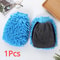 Waterproof Mitt Soft Mesh Back, Microfiber Car Wash Gloves Chenille, Wax Detailing Brush Double Faced Glove Mitt Car