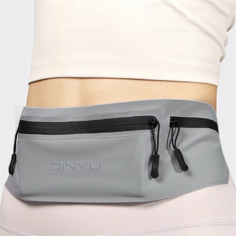 Running Pouch Belt Portable, Sports Waist Pack Fanny Pack Wallet Adjustable, Phone Holder Men Women Gym Bum Bag