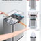 Smart Trash Can, Stainless Steel Garbage Bin, Large Kitchen Garbage Cube, Automatic Home Dustbin, Liters Wastebasket