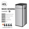 Smart Trash Can, Stainless Steel Garbage Bin, Large Kitchen Garbage Cube, Automatic Home Dustbin, Liters Wastebasket