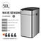 Smart Trash Can, Stainless Steel Garbage Bin, Large Kitchen Garbage Cube, Automatic Home Dustbin, Liters Wastebasket