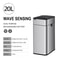 Smart Trash Can, Stainless Steel Garbage Bin, Large Kitchen Garbage Cube, Automatic Home Dustbin, Liters Wastebasket