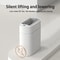 Sensor Trash Can with Lid Trash Bin Two-way Narrow Slit Toilet Garbage Bin Kitchen Automatic Bagging Adsorption