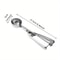 Kitchen Tools Ice Cream Spoon, Spring Handle Stainless Steel Scoop, Home Accessories Mash Potato Watermelon Ball