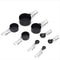 Piece Kitchen Set Stainless Steel Silicone Dual Material Measuring Cups Spoons for Accurate Cooking Baking Grain Dessert