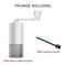 Mini Coffee Bean Grinder Manual Adjustable Settings Ultra-Portable Conical Burr Coffee Grinder for Cold Brew Camping