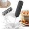 USB C Rechargeable Coffee Whisk with Silent Tech, Smart Pro Electric Milk Frother, Auto Cappuccino Latte Maker for Home