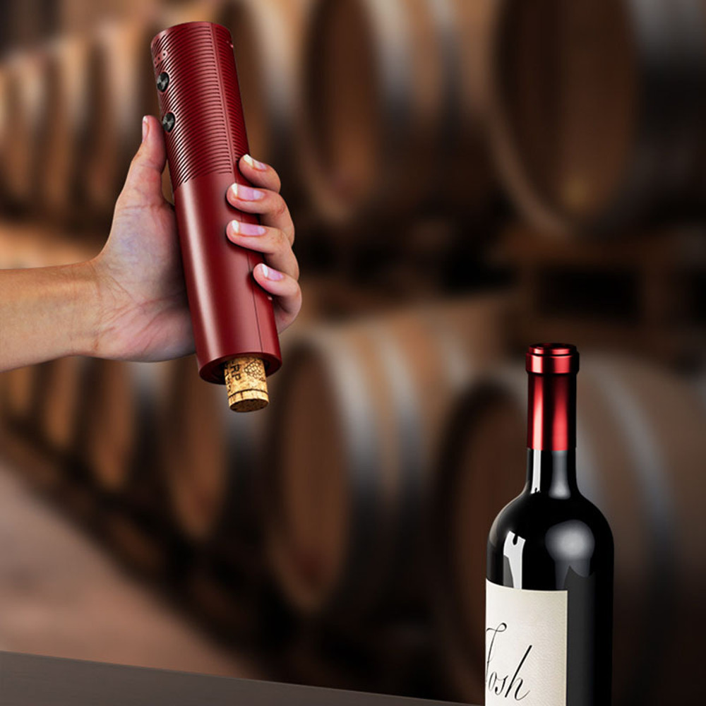 Red Wine Corkscrew Rechargeable, Electric Wine Opener Automatic, Bar Accessories Christmas Gifts, Bottle Opener