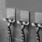 Wall Adhesive Shaving Shelf, Stainless Steel Razor Hook, Shaver Storage Holder for Bathroom & Kitchen Organizer