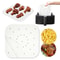 Non-Stick Air Fryer Parchment Paper Liners, Square Disposable Baking Paper Accessories