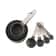 Stainless Steel Measuring Cups Spoons Set, Kitchen Tools for Baking, Cake, Pastry, Cooking