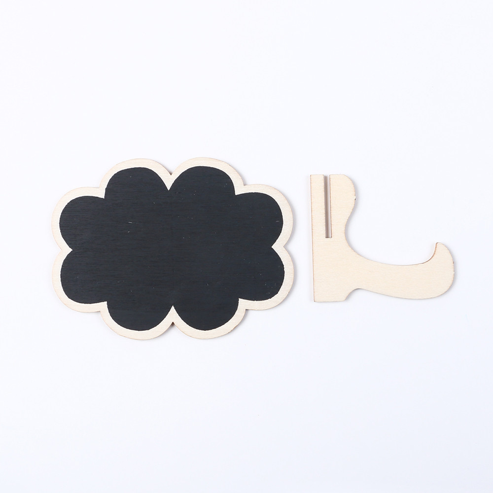 Wooden Chalkboards for Weddings, Mini Chalkboard Signs With Easel, Birthday Message Labels